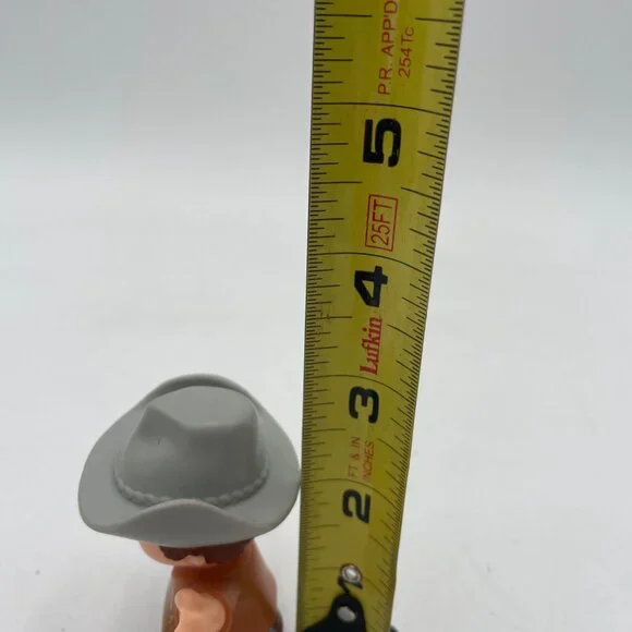 Little People Cowboy Hat Holding Chicken Figurine Toy 3” - Picture 7 of 7